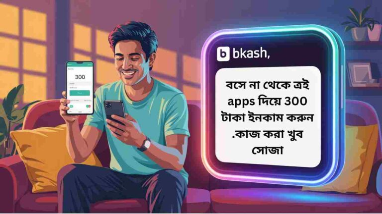 বসে না থেকে ত্রই apps দিয়ে 300 টাকা ইনকাম করুন .কাজ করা খুব সোজা