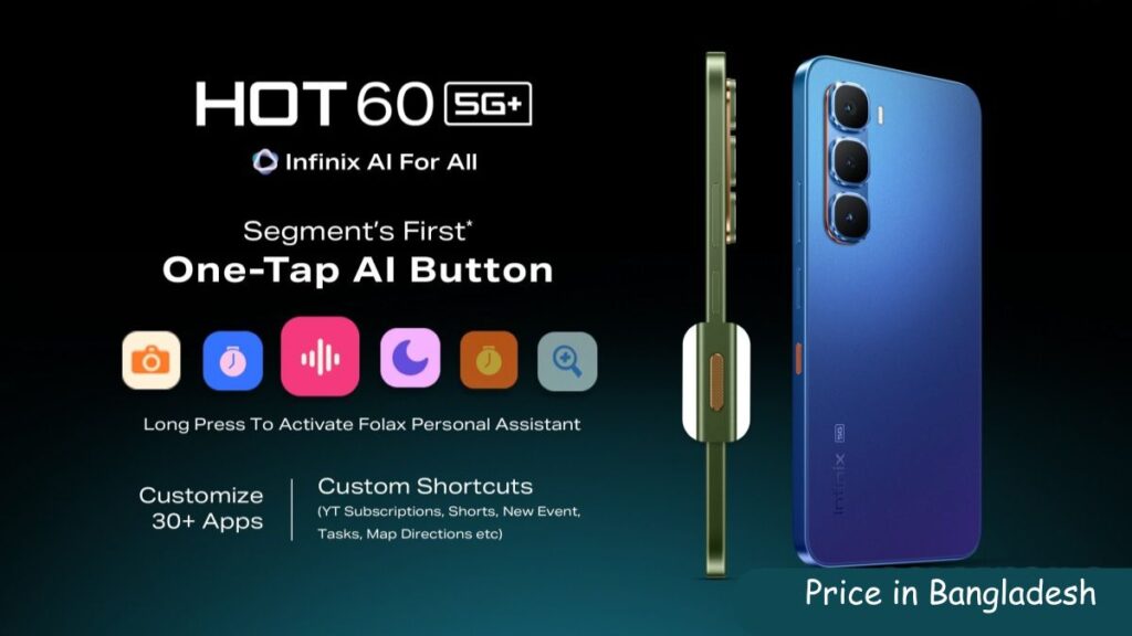Infinix Hot 60 5g price in Bangladesh
