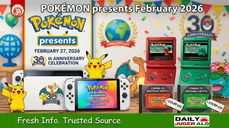 Pokémon Presents 2026: News, Leaks, and FireRed LeafGreen Switch Release Date