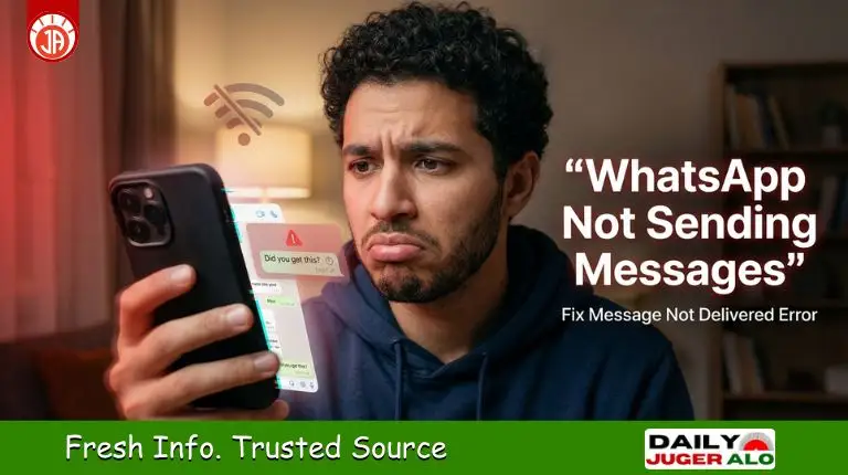 WhatsApp not sending messages error fix guide