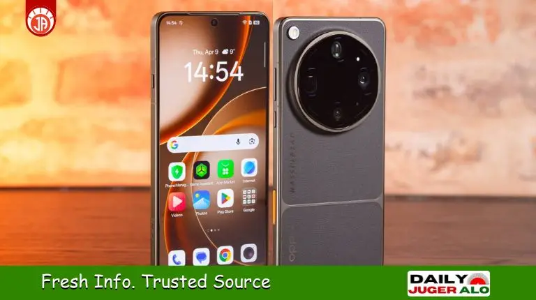 Oppo Find X9 Ultra hands-on review showing rear camera and leather design.