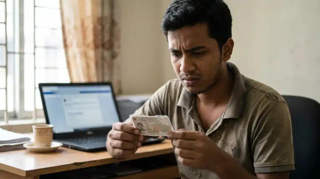 এনআইডি কার্ড প্রিন্ট ও ল্যামিনেশনের সময় সাধারণ ভুল এবং নষ্ট হওয়া আইডি কার্ড