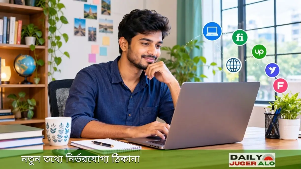 ফ্রিল্যান্সিং শুরু করার জন্য ওয়েব ডেভেলপমেন্ট, গ্রাফিক ডিজাইন, কনটেন্ট রাইটিং, ভিডিও এডিটিং ও ডিজিটাল মার্কেটিংয়ের বিভিন্ন স্কিল