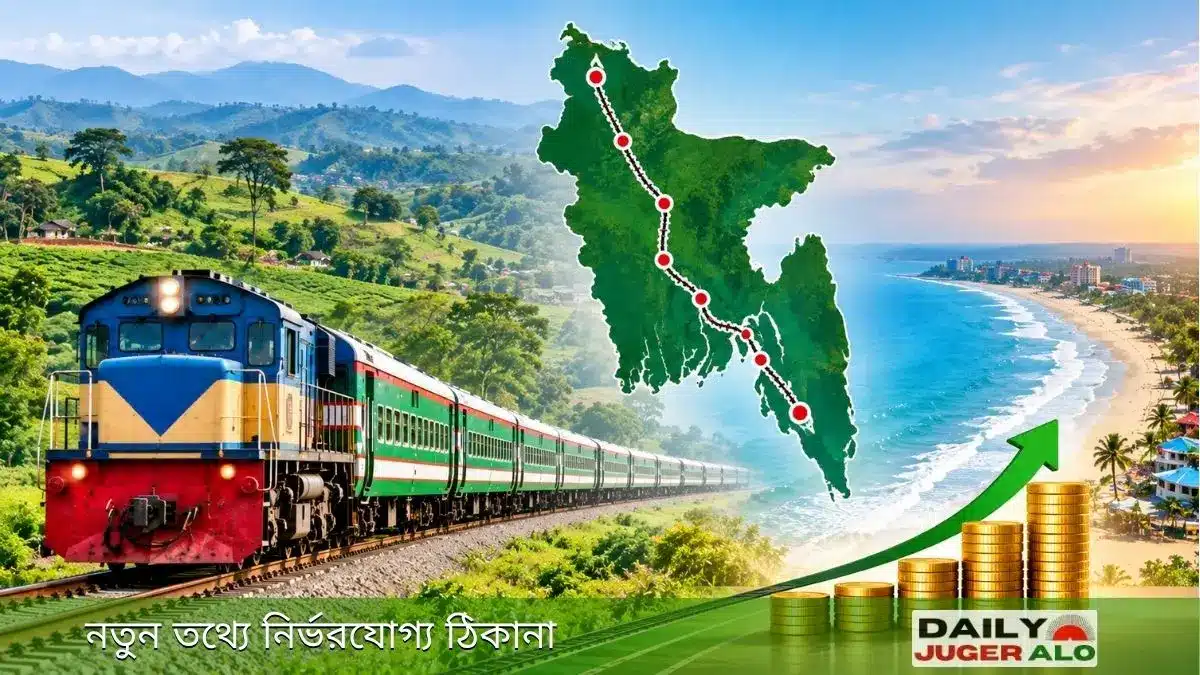 পঞ্চগড়-কক্সবাজার রেলপথে যুক্ত হচ্ছে সারা দেশ, ছয় মাসে আয় বাড়ল ২২৫ কোটি টাকা