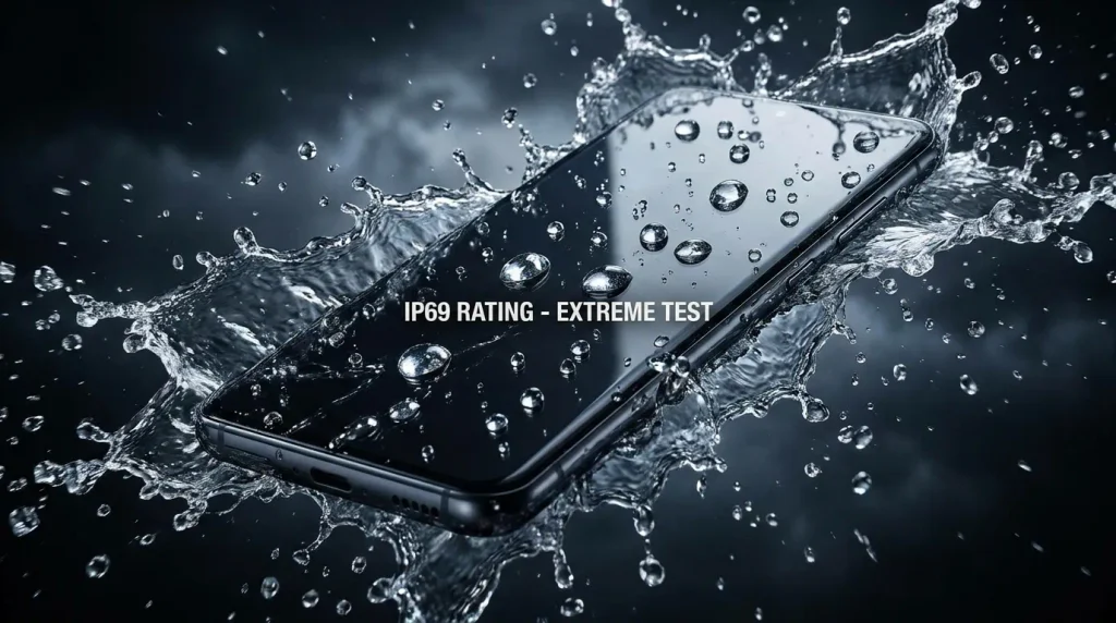 POCO X8 Power ফোনের IP68 ও IP69 ওয়াটার রেজিস্ট্যান্স বডি প্রোটেকশন