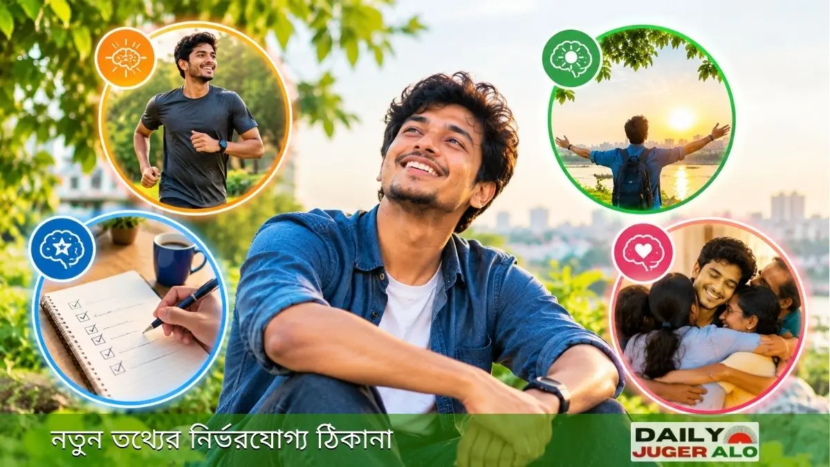 সুখের হরমোন কীভাবে বাড়ানো যায়, ব্যায়াম, সকালের রোদ, ছোট লক্ষ্য পূরণ ও আপনজনের ভালোবাসার মাধ্যমে মানসিক সুস্থতা